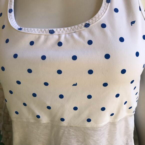 Fabletics Polka Dot Ryan Midi Sports Bra Top Ruched Sides Women's Size Medium - Picture 5 of 8